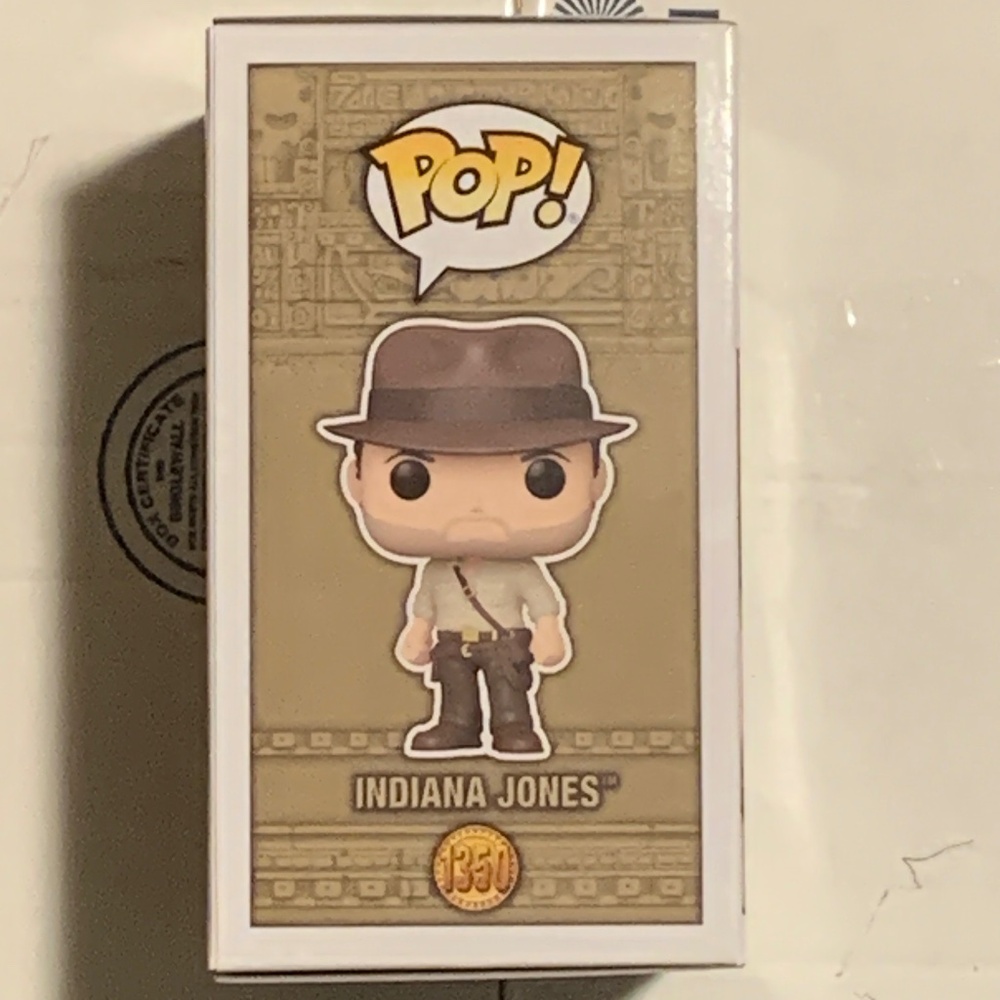 Indiana jones Funko pop (NWT) - Picture 3 of 6